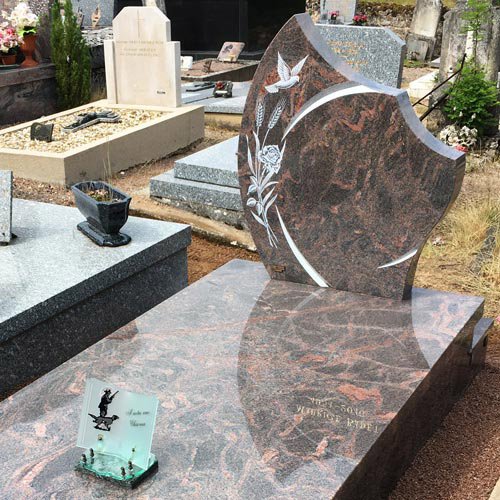 marbre funéraire pour tombe Tombe en marbre